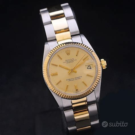 rolex oro subito|pre owned gold rolex watches.